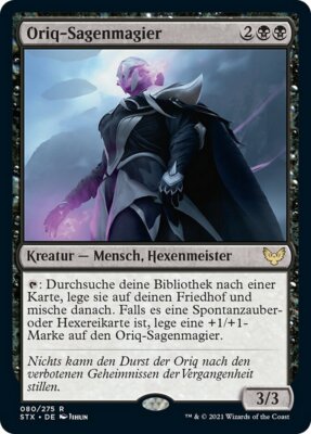Oriq-Sagenmagier (Loremage) | NM | GER | Strixheaven MTG Commander Greasefang