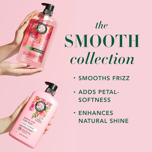 Herbal Essences Shampoo & Conditioner Set, Smooth Collection, Paraben-Free, Colo - Picture 2 of 8