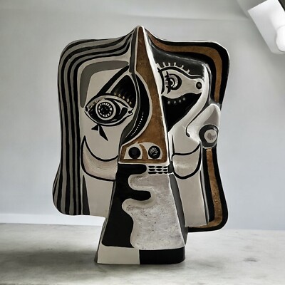アート・デザイン・音楽 PICASSO Signed Picasso-like 3-Dimensional (3-D) Surreal Abstract Sculpture