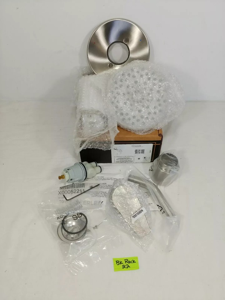 NEW Peerless Tub and Shower Trim Kit In Brushed Nickel PTT14419BN (F1