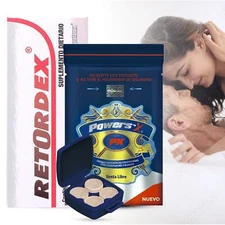 Retordex & PowersX Men Strength Stamina & Timing Enhancement Supplement Bed Time