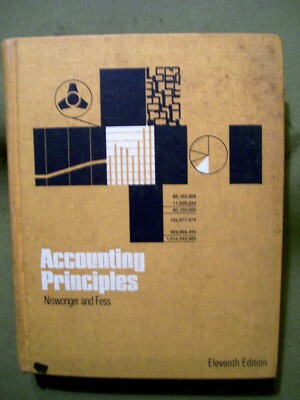 ACCOUNTING PRINCIPLES ELEVENTH EDITION NISWONGER & FESS 1973 HARDCOVER 