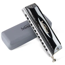 CONJURER Chromatic Harmonica 12 Hole 48 Tones Key of C Harmonica for Beginner