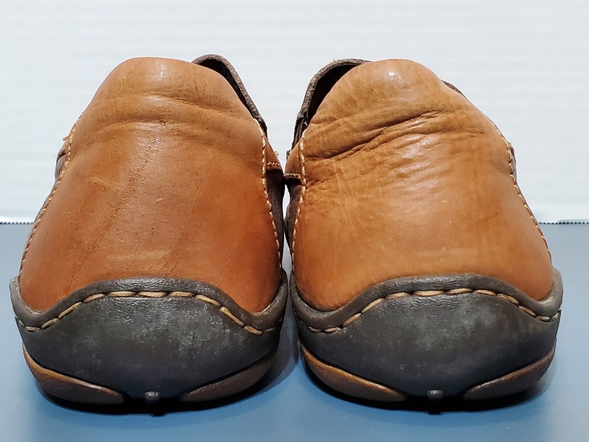 Born Loafer Driving Shoes Mens 8 US / 41 EU Brown Leather 