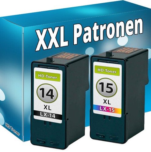 CARTUCHOS DE IMPRESORA para LEXMARK 14+15 X2600 X2620 X2630 X2650 Z2300 Z2310 | eBay