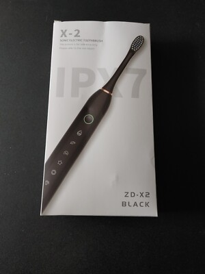 X-2 Sonic Electric Tooth Brush I BLACK I Swappable Heads ZD-X2 | eBay
