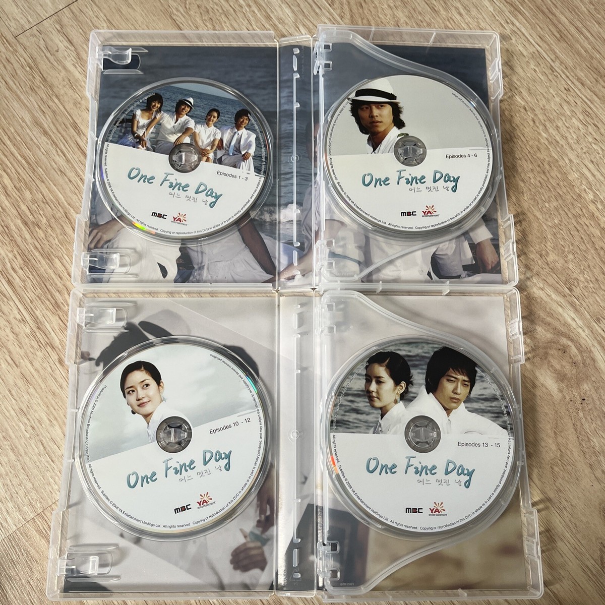 One Fine Day Korean Drama DVD Box Set OOP 1 And 2 MBC Complete Set
