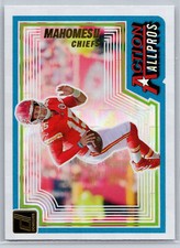 2023 Donruss Football ACTION ALL PROS Insert - Patrick Mahomes No. 1