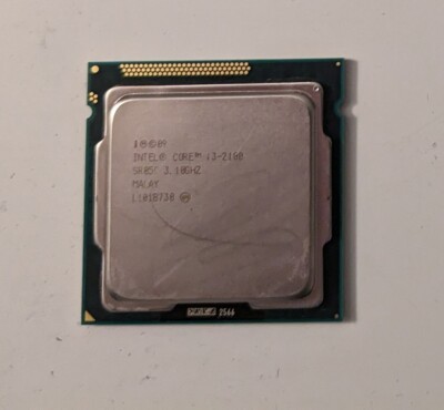 Intel Core i3-2100 3.10GHz Dual-Core 3MB LGA 1155/Socket H2 CPU Processor SR05C