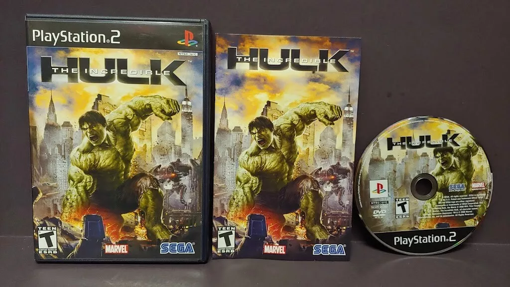 The incredible hulk playstation 2 sale
