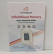 InfinitiKloud Memory 64 GB MicroSD Class 10 Speed For Quick and Easy Backups