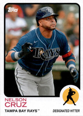 2021 Topps Archives Nelson Cruz #107 Tampa Bay Rays