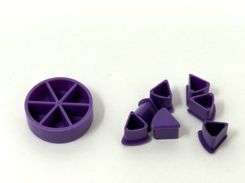 Milageto Lot De 84 Pièces Pour Trivial Pursuit Game Pieces Pie Wedg For Math Fractions Amz B08dqxrfsx