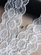VINTAGE antique off White/Ivory LACE RIBBON WEDDING TRIM Bridal Shabby dress diy
