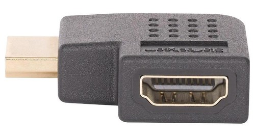 90 Grad Links / Rechts HDMI Stecker auf Buchse Adapter - HDMI2HDMIMFRA - Picture 4 of 5
