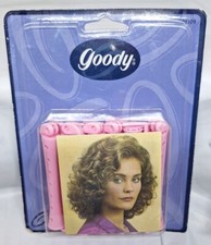 VINTAGE NEW GOODY MEDIUM PERM ROD CURLERS PINK 12 COUNT