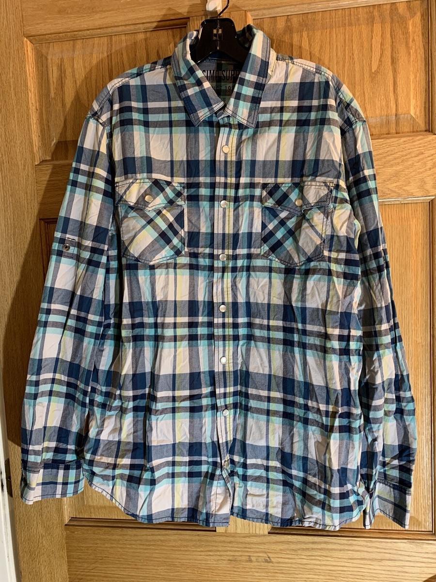 mossimo dress shirts New Mossimo Supply Co. Chambray Button Down Shirt