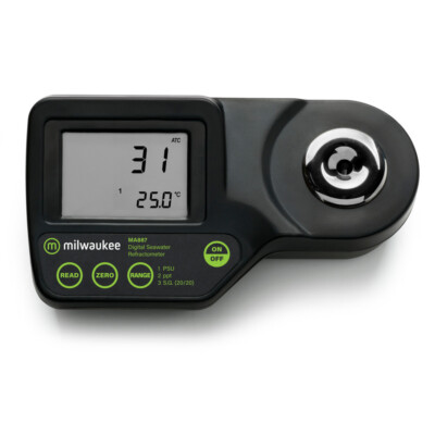 Milwaukee MA887 Digital Salinity Refractometer, 