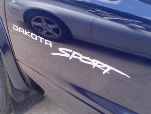 #ad Dodge Dakota Sport Decals 2 decals $23.98