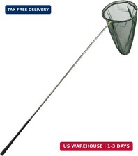 Professional Insect and Butterfly Net with 14" Ring, 26" Net Depth, 59" Telescop