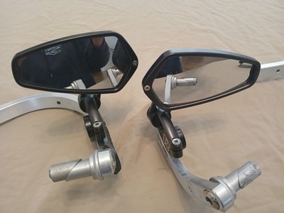 Rottweiler Performance quick flip mirrors with Cryra Hand Guards
