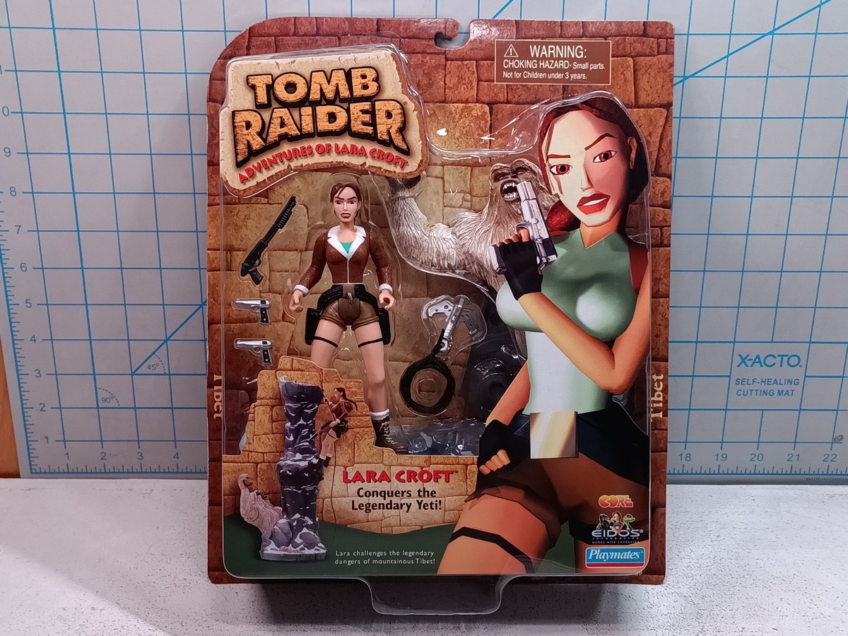 Tomb Raider Adventure Of Lara Croft Tibet Yeti Action Figures