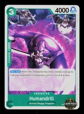 Humandrill OP14-032 The Azure Sea's Seven Release Event Cards One Piece NM