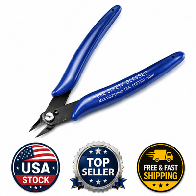 170 Flush Wire Cable Cutter Micro Plier Side Cutting Plier Nippers DIY Tool 
