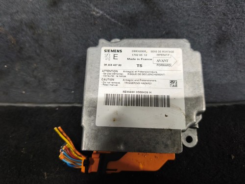 PEUGEOT 307 Airbag Steuergerät Airbagsteuergerät 9650109480 5WK42908