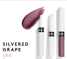 Covergirl Outlast All Day Lip Color w Topcoat  #150 Silvered Grape ~ New CARDED