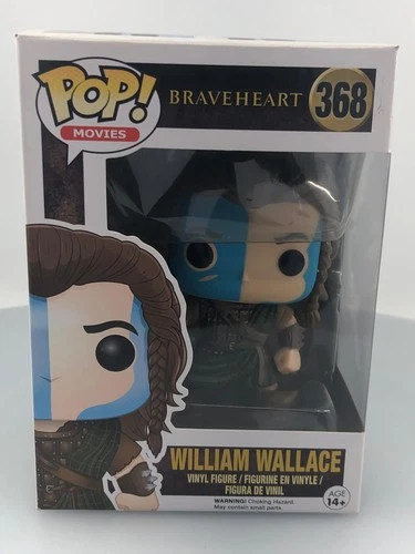Funko POP! Movies Braveheart William Wallace #368 Vinyl Figure DAMAGED BOX