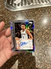 Victor Wembanyama Topps Chrome Refractor Autograph 2025 San Antonio Spurs TCA-VW