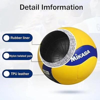 Mikasa V300W 2019 Official FIVB Indoor outdoor Volleyball size 5