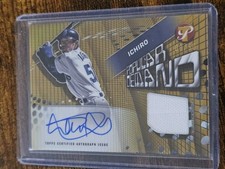 Ichiro 2025 Topps Pristine Gold Refractor Popular Demand Auto Relic #d 08/50 SSP