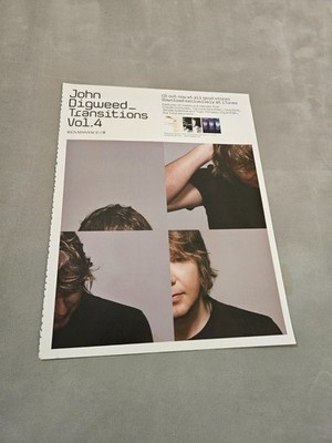 TPEEP393 MAGAZINWERBUNG 11X8'' JOHN DIGWEED - TRANSITIONS VOL. 4 