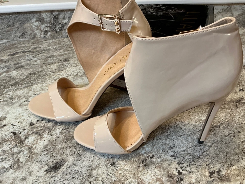 Liliana Jesse-39 Desnudo Moda Correa al Tobillo Stiletto Tacón Alto-NUEVO EN CAJA-talla 10 Foto 4 de 4