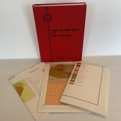 MINING: Geology of the Mount Painter Province South Australia incl Large MAPS