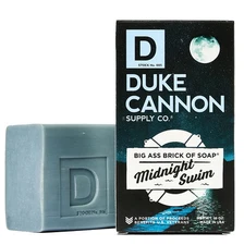 Duke Cannon Big Brick of Soap Midnight Swim - Refreshing Aquatic Scent