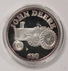 1oz .999 Fine Silver John Deere 630 Round