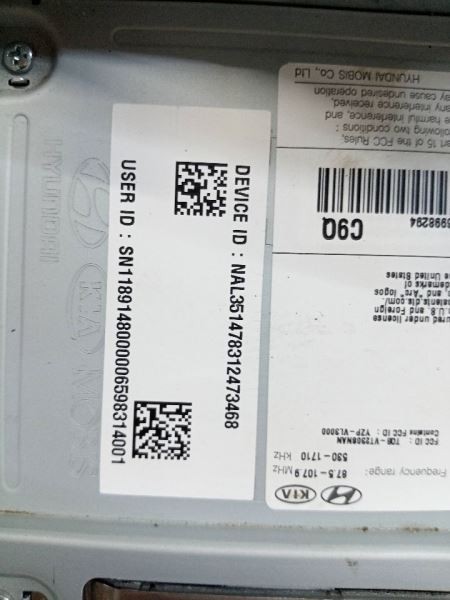 Audio Equipment Radio Display And Receiver US Market Fits 20-22 VENUE 200211