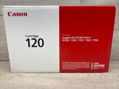 Canon Cartridge 120 Genuine Black Toner for imageCLASS D1320 D1350 D1370