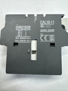 ABB CAL 18-11 Contactor Auxiliary Contact Block 1SFN010720R1011 1-NO 1-NC