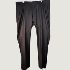NWT Kenneth Cole Reaction Mens Techni-Cole Modern Fit Flex Suit Pants 40x32 Grey