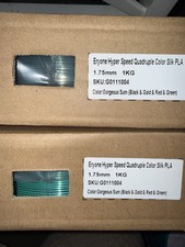 2x Eryone Hyper Speed Quadruple Color Silk PLA „Gorgeous Sum“ 1,75mm, Neu & OVP