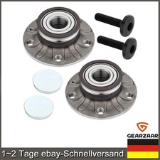 2x Radnabe Radlager Satz Hinten kompatibel mit Audi A3 8P 8V VW Golf 5 6 7 1K 5K