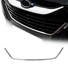 2010-2015 Hyundai Tucson Front Bumper Grill Trim Molding Stainless Steel Silver