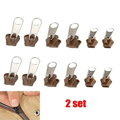#ad Fix Zipper Zip Slider Repair Instant Kit Removable Rescue Replacement Pack of 6P $9.99