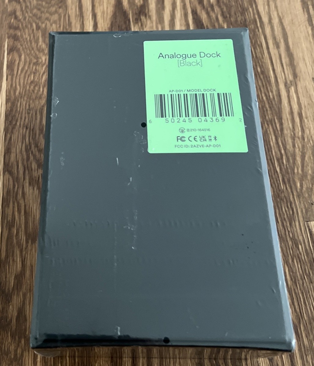 Analogue Pocket Dock - Black IN-HAND FAST for sale online | eBay
