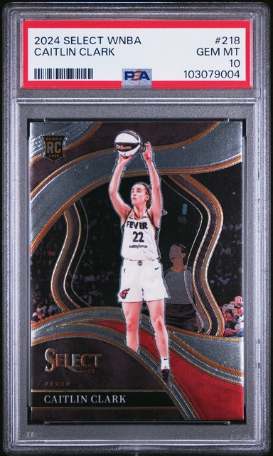 Caitlin Clark 2024 Panini Select WNBA Courtside