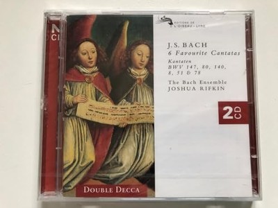 Bach: 6 Favourite Cantatas (BWV 147, 80, 140, 8, 51, 78) /Bach Ensemble * Ri...